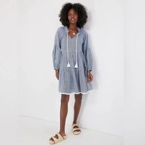 Tuckernuck Nautical Navy Tie Neck Dress
New Without Tags